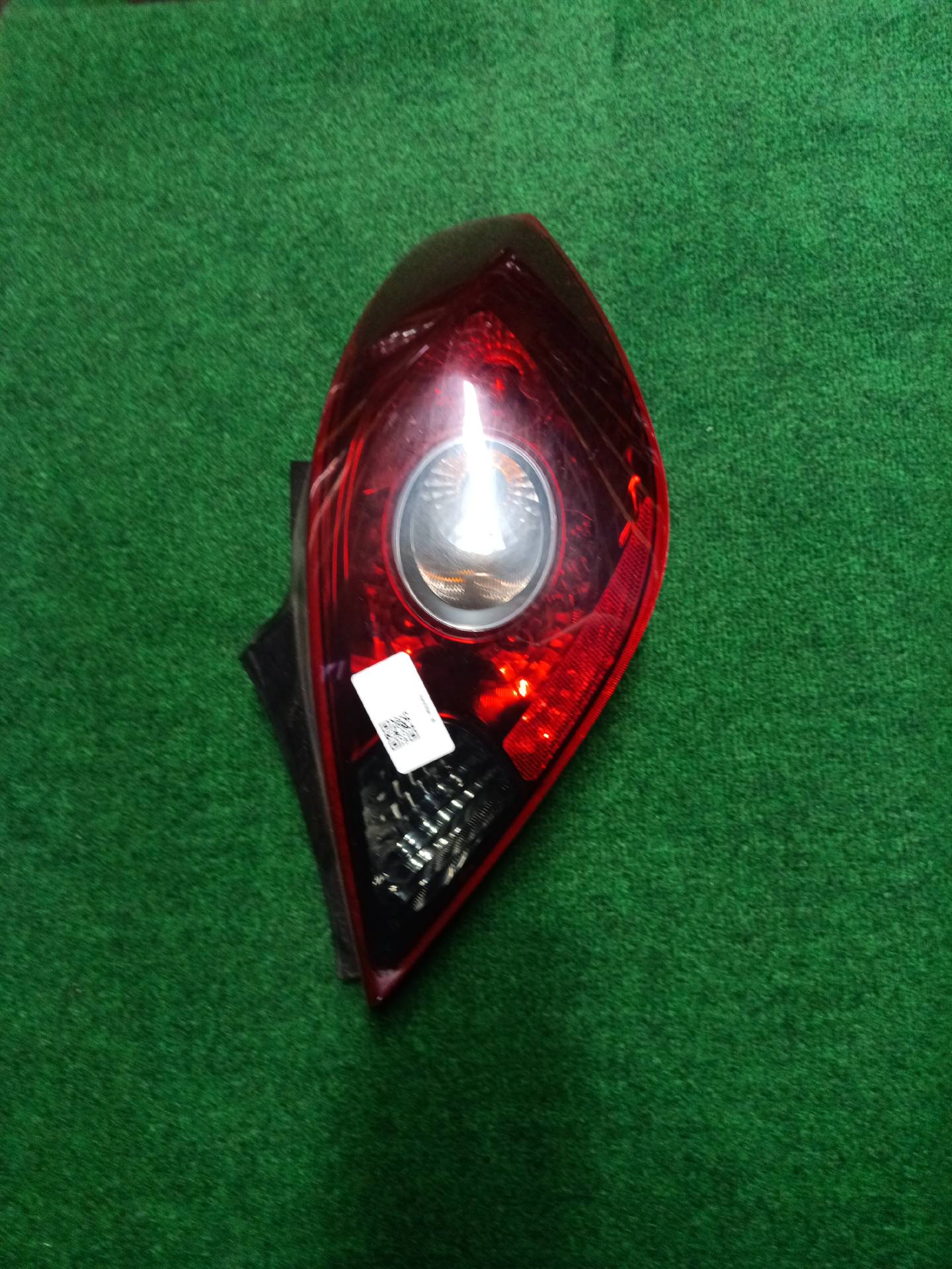 right rear tail light corsa d 3-door smoked lens