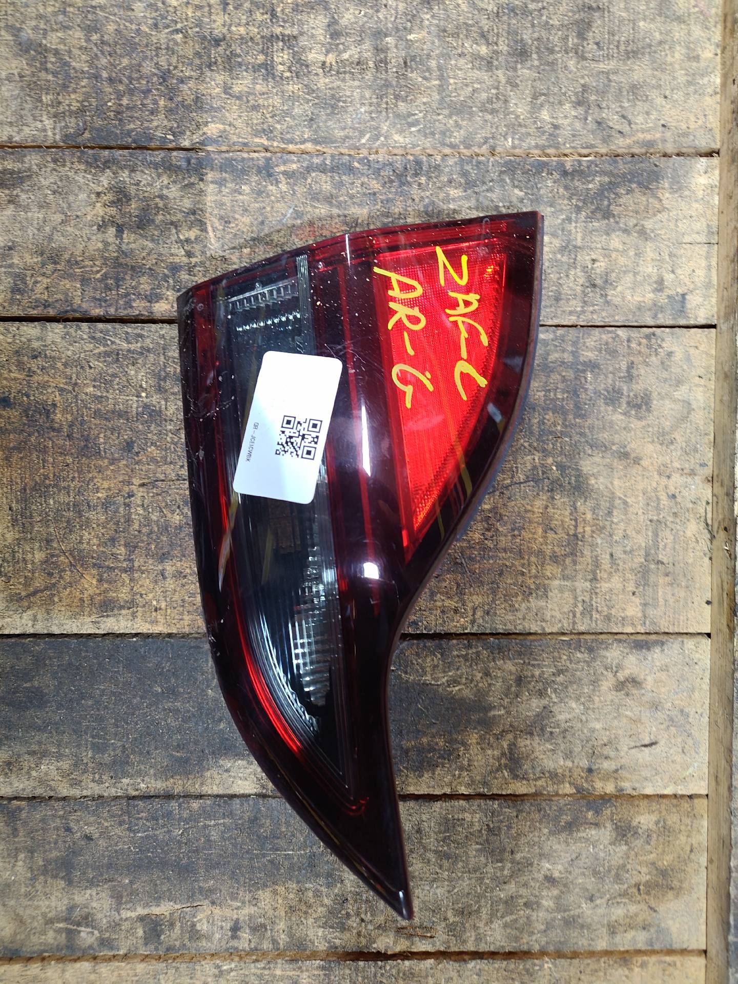 Left rear tail light (tailgate) for Opel Zafira C