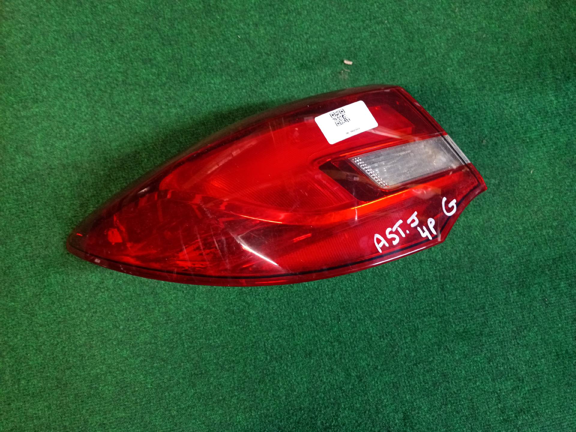 Left rear taillight Opel Astra J 4-door