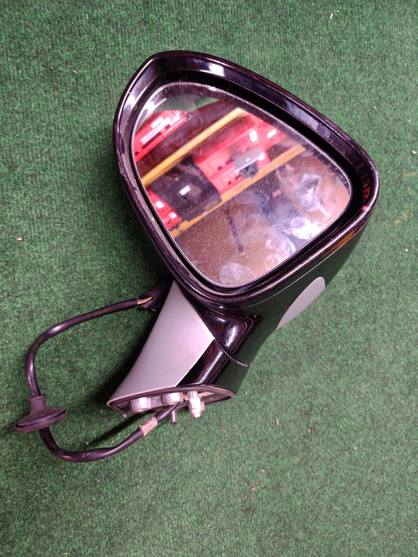 Left electric heated side mirror with sensor and blind-spot detection for Opel Zafira C
