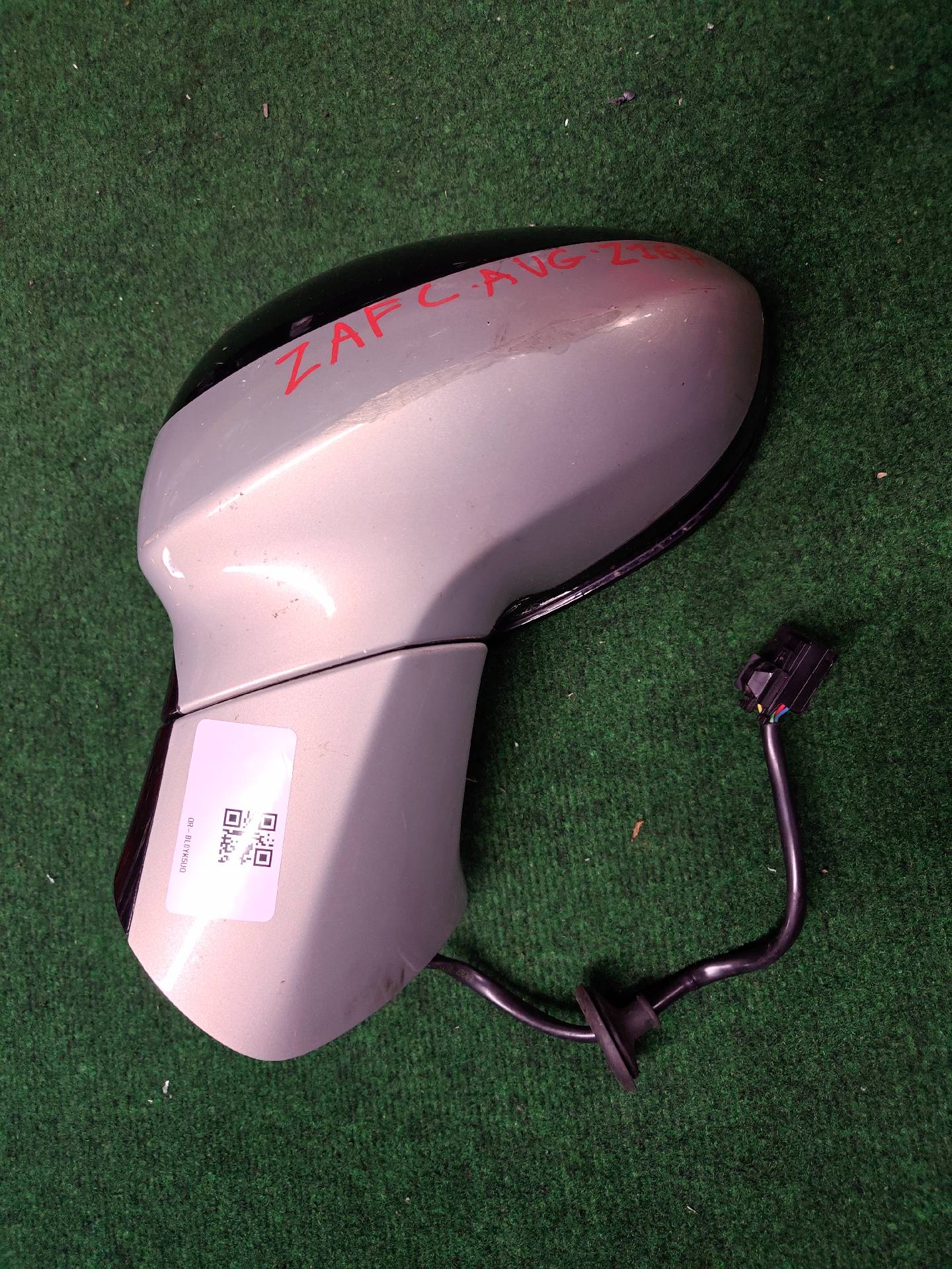 Left electric heated side mirror with sensor and blind-spot detection for Opel Zafira C