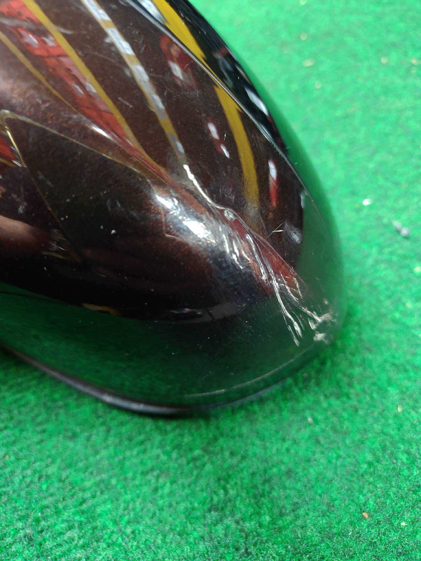 Left electric heated side mirror for Opel Zafira C