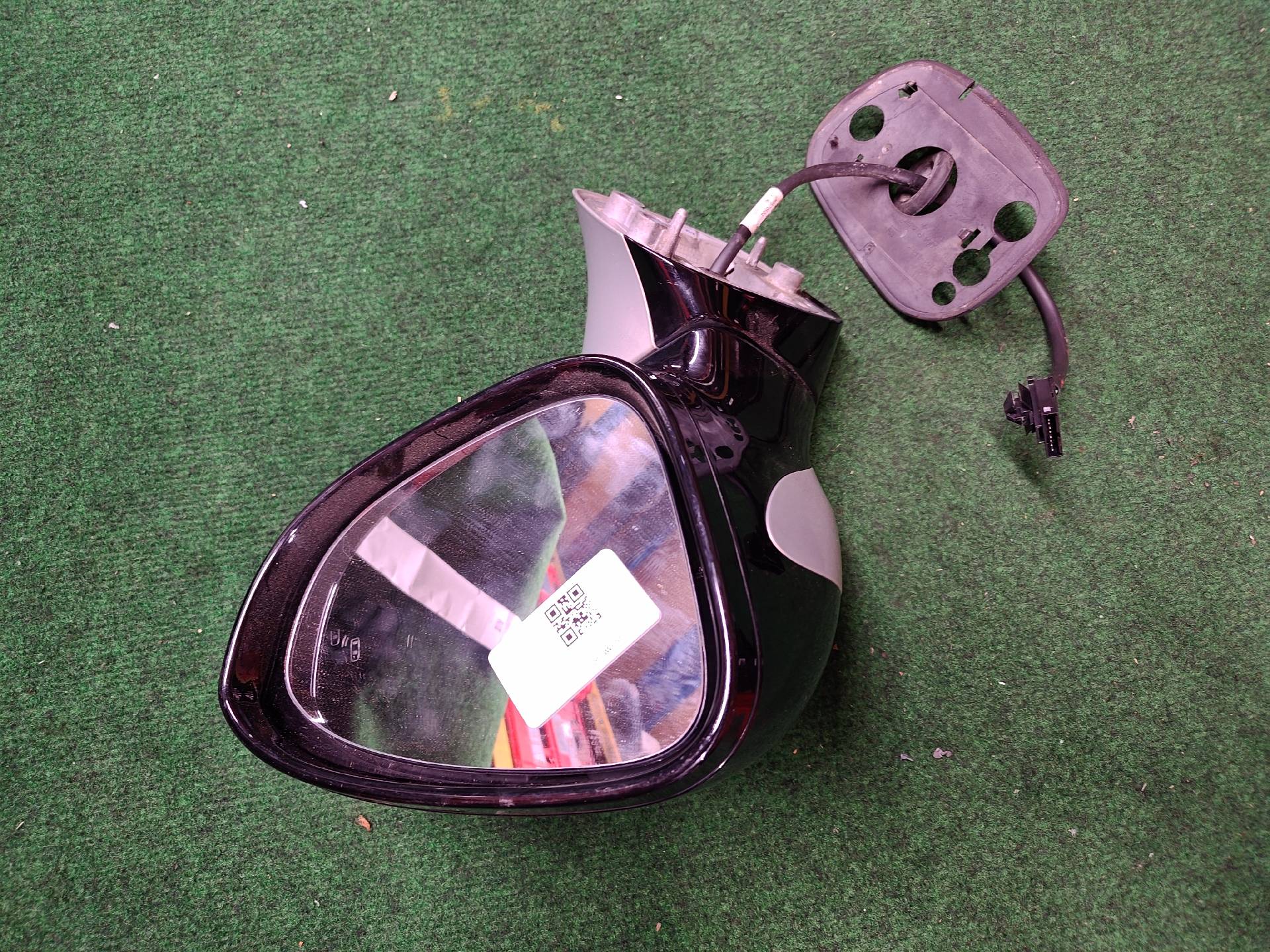 Right electrically adjustable, heated exterior mirror with blind spot detector for Opel Zafira C