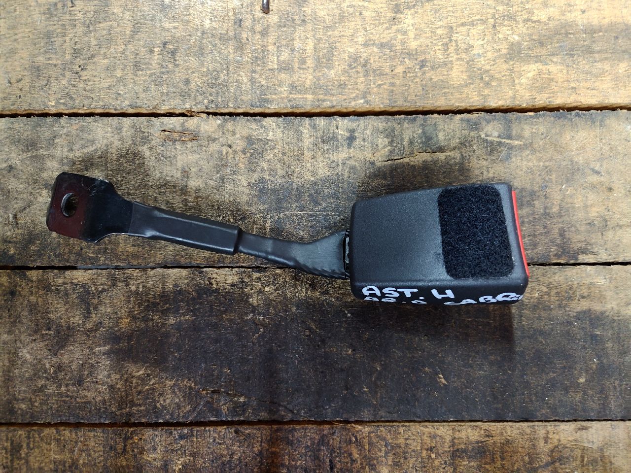 Right rear seat belt twintop