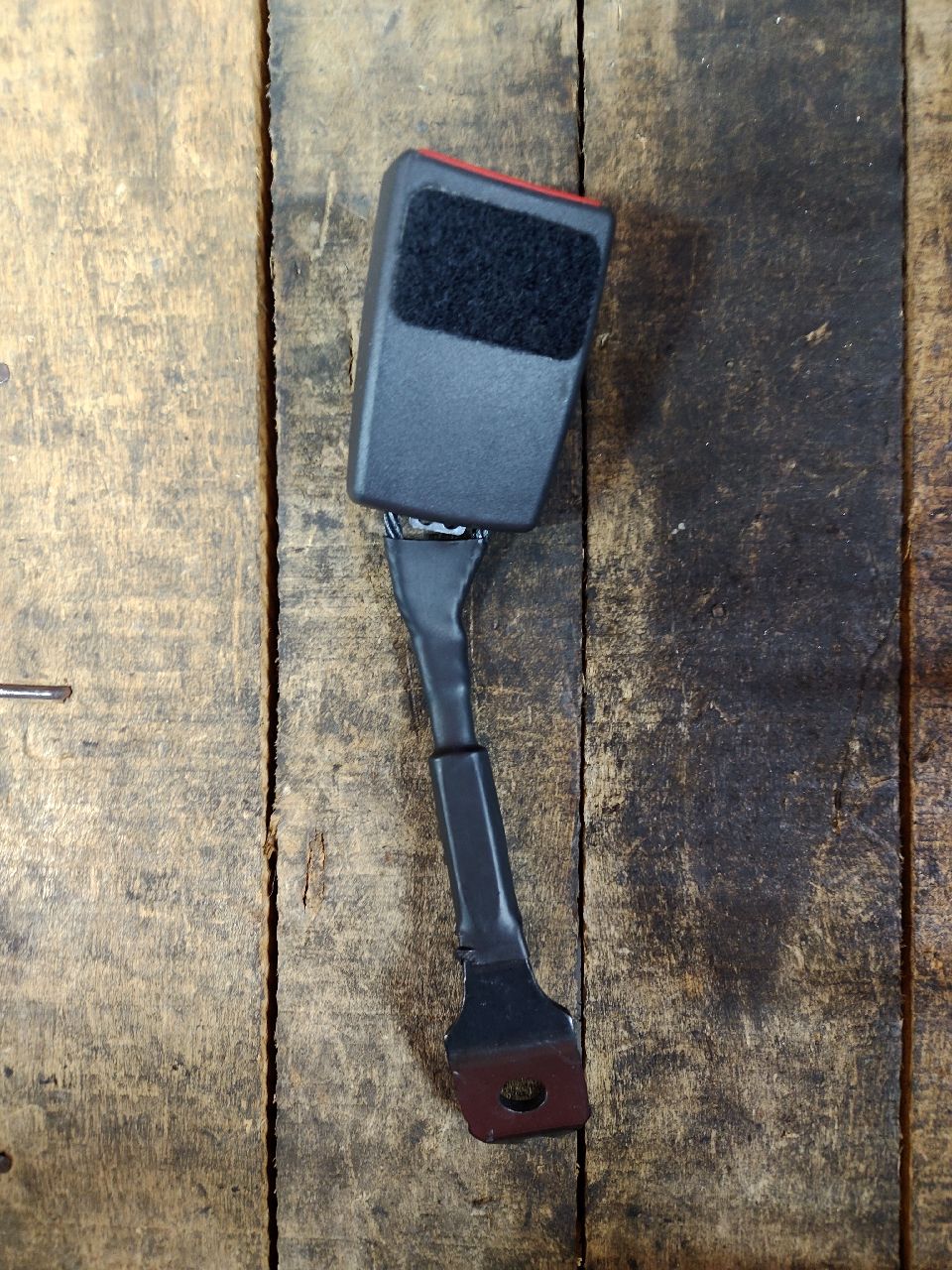 Left rear seat belt twintop
