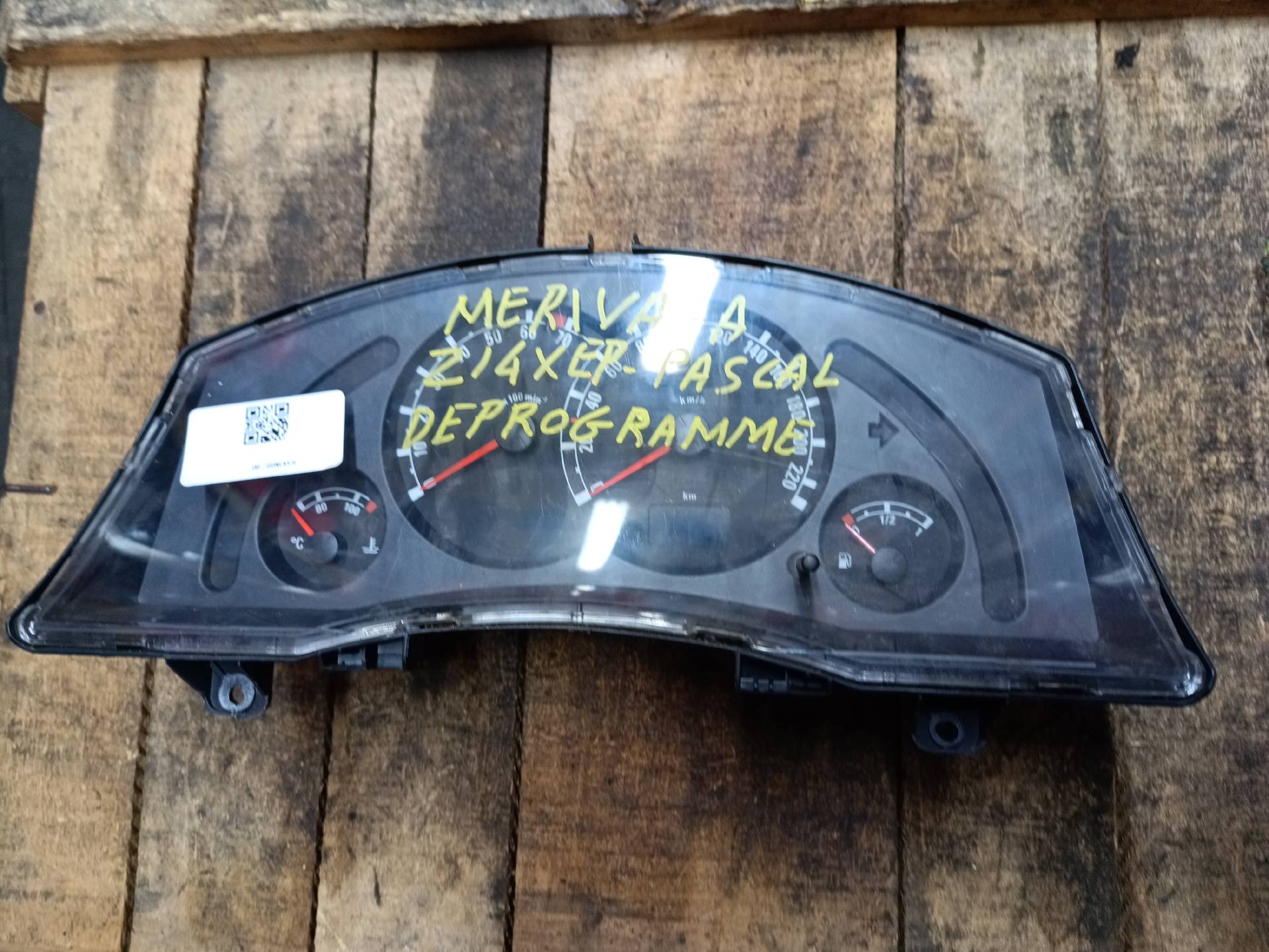 Dashboard speedometer