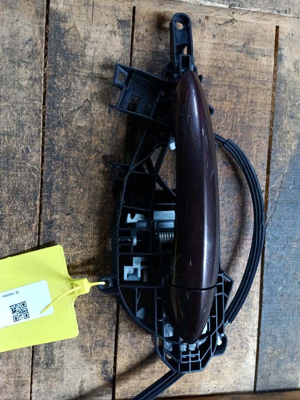 Left rear door handle Maron