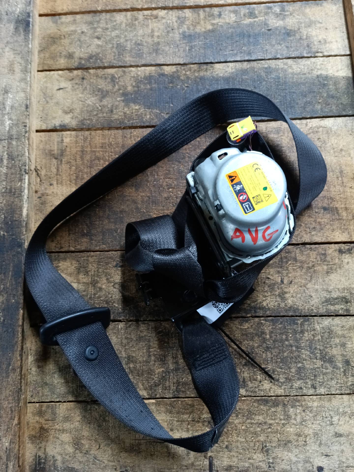 Front left seat belt retractor for Astra k