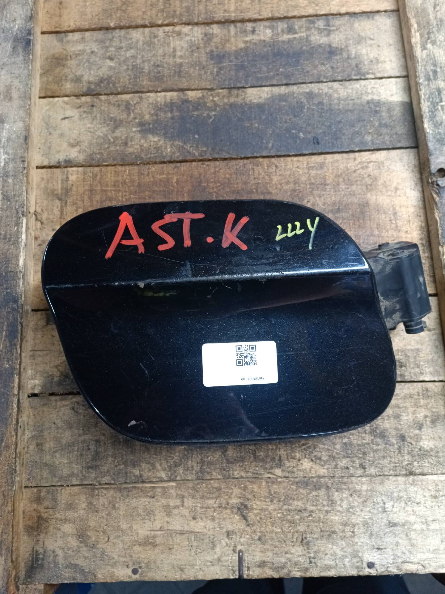Klep van de brandstoftank
