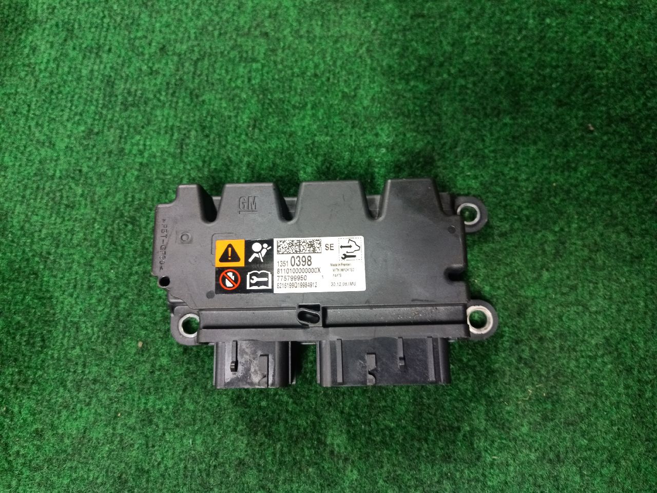 Airbag control module