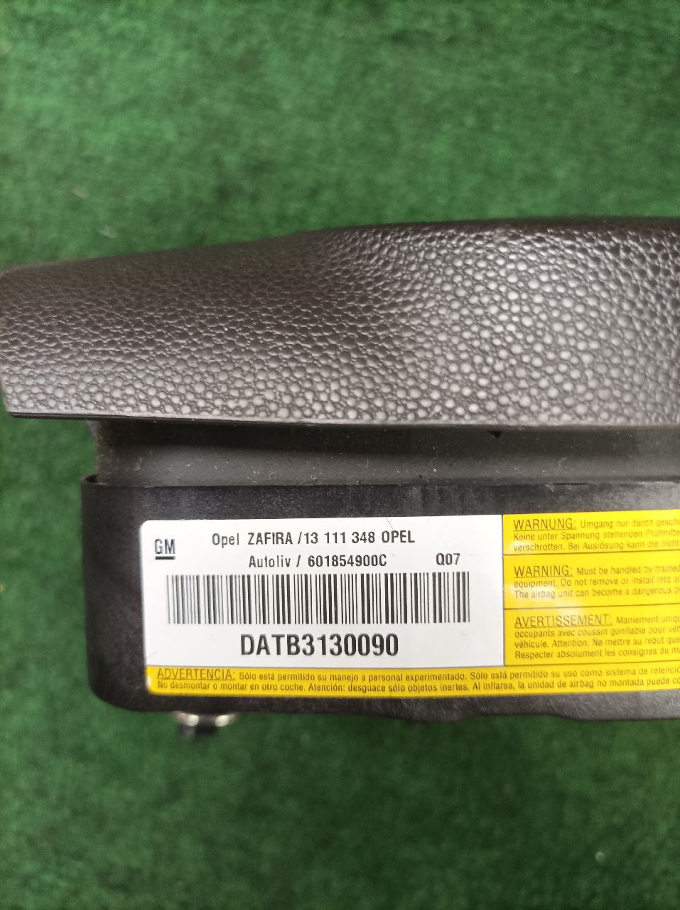 Airbag bestuurder Opel Zafira B