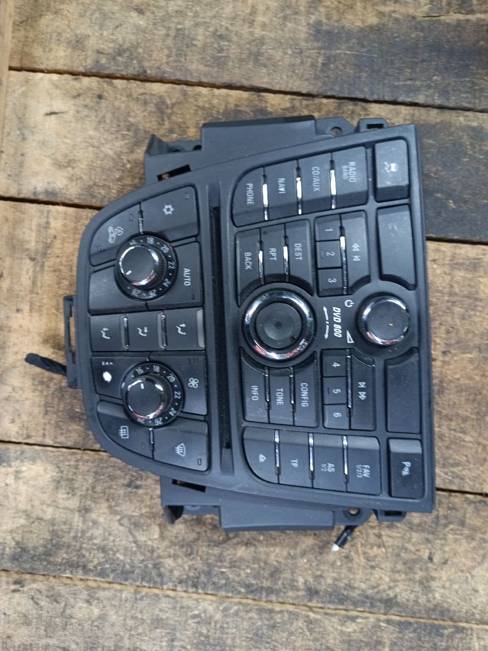 Commande module radio et chauffage