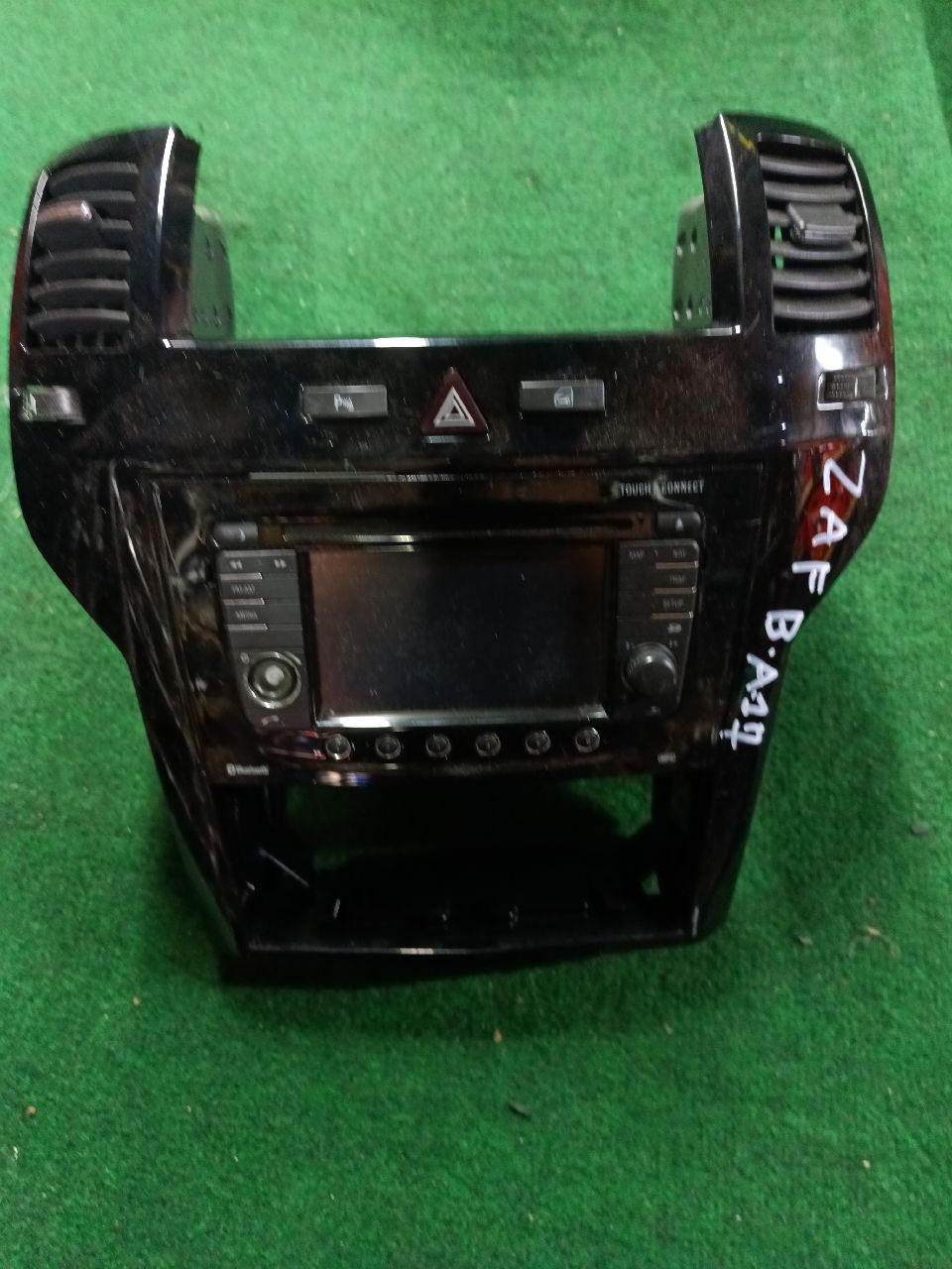 Panel frame assembly, complete