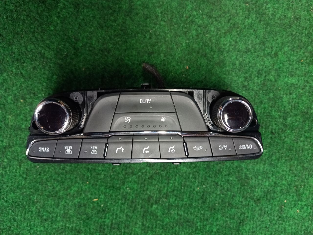 Air conditioning control panel