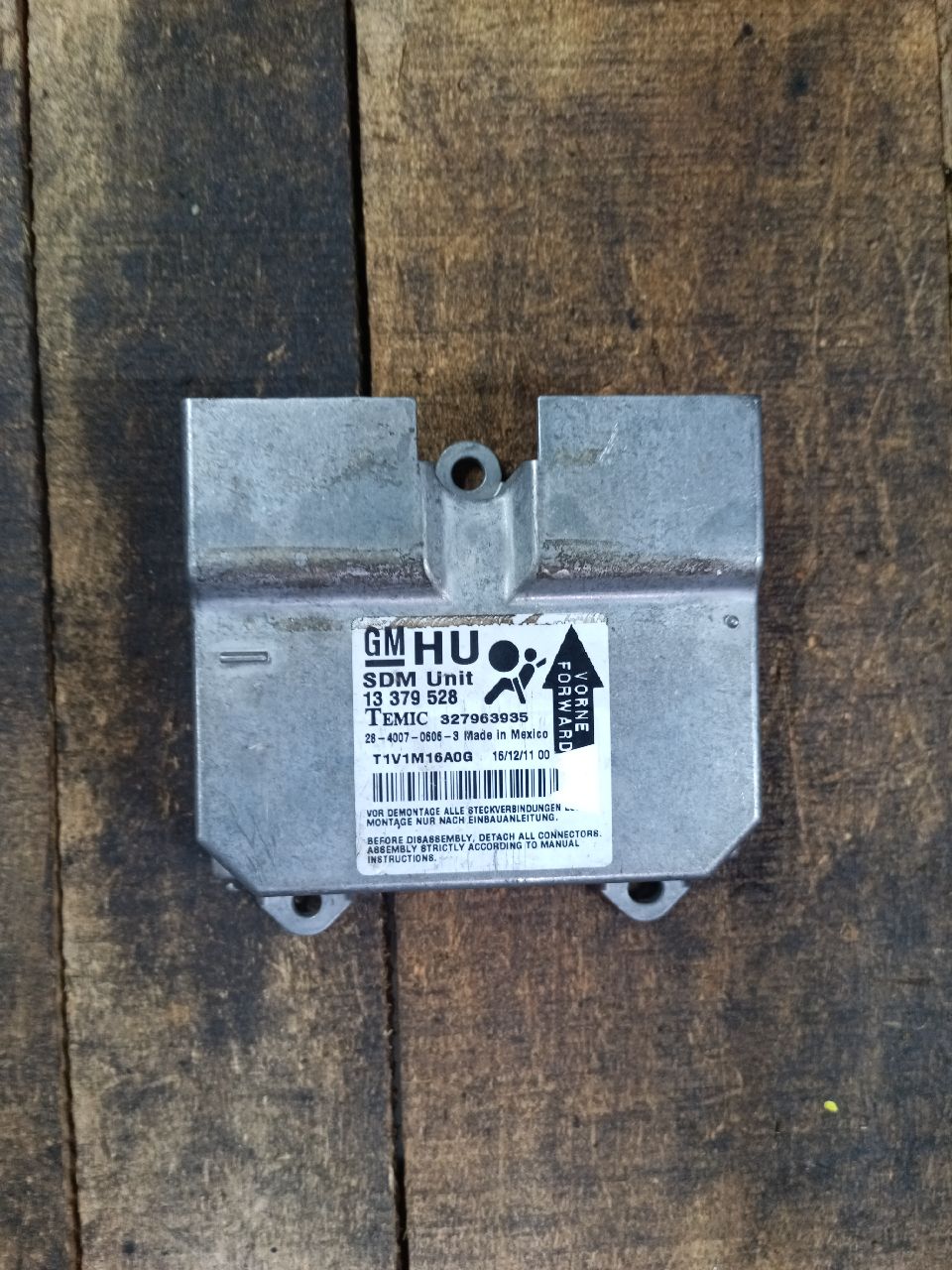 Airbag besturingsmodule HU
