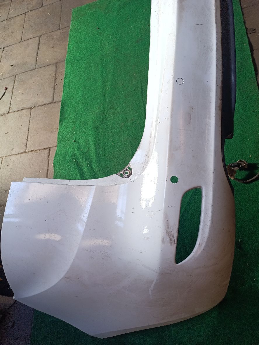 White rear bumper for Zafira C with 4 sensors