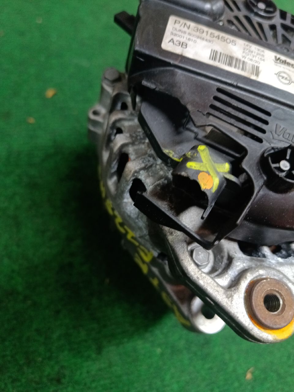 Ignition coil F12SHT broken plastic, see photos, 130 A
