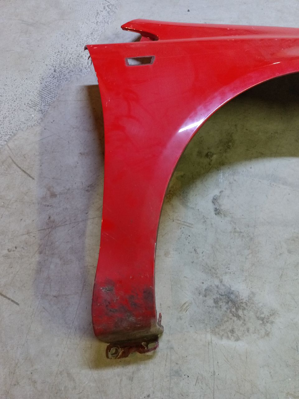 Front right fender for Corsa D - red