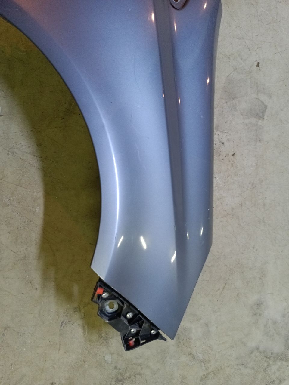 Front right fender Corsa D blue-grey