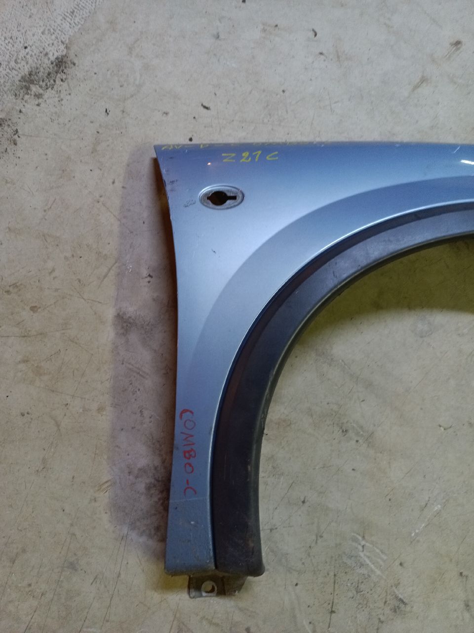 Right front fender