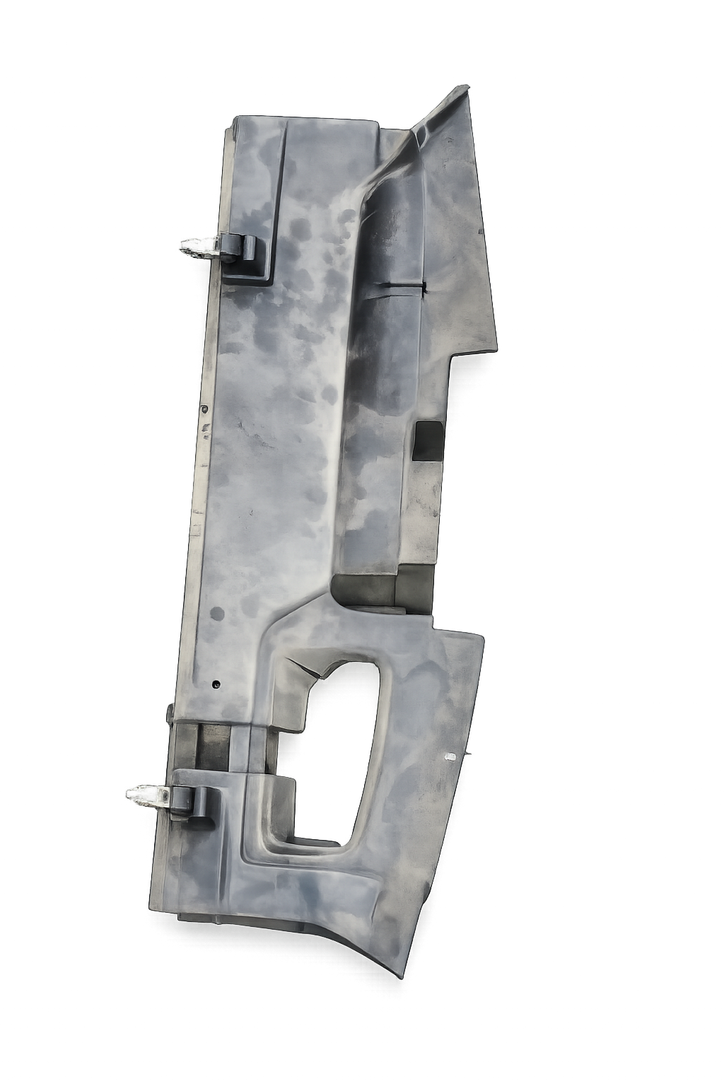 Radiator air deflector