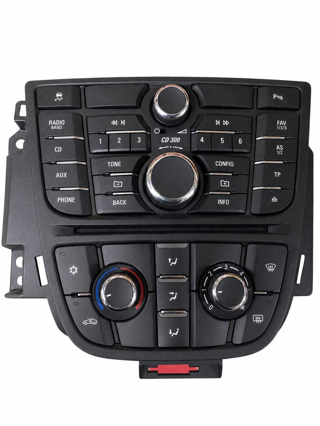 radio and heating control module Opel Astra J